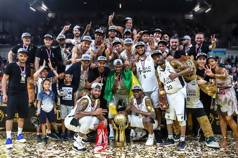 L'Asvel championne de France L'Asvel championne de France